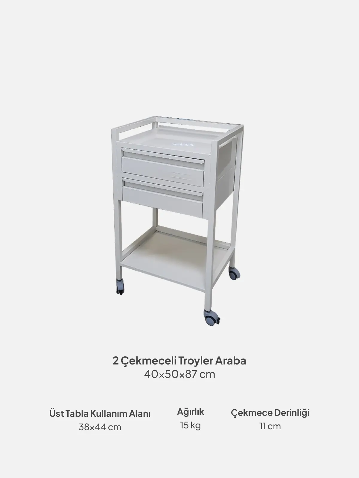 Çekmeceli Cihaz Arabaları - Görsel 4